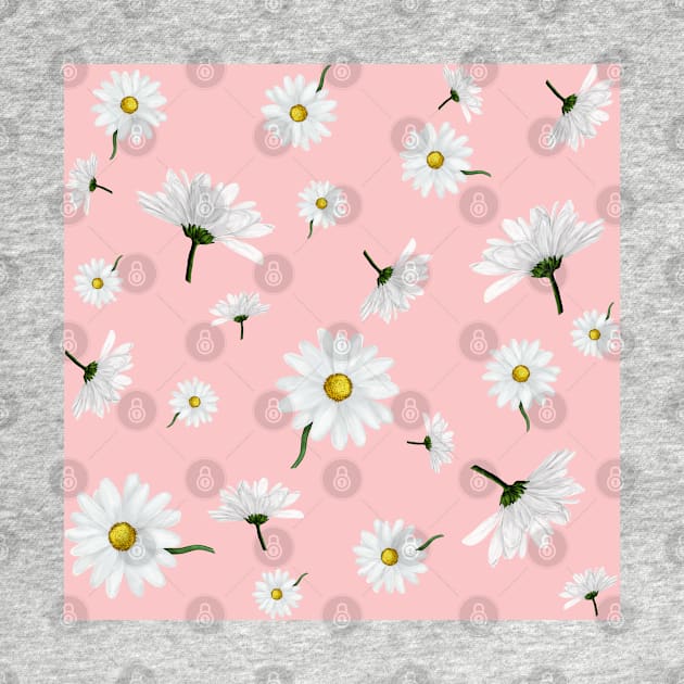 Daisies allover print by rlnielsen4